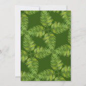 Invitation Girls Safari Jungle Deux Wild 2e Anniversaire (Dos)