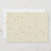 Invitation Girly Pink et Dreamy Ballerina (Dos)