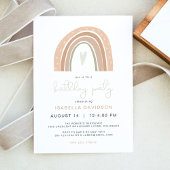 Invitation GITA Pastel Arc-en-ciel fête d'anniversaire
