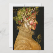 Invitation Giuseppe Arcimboldo - Été (Devant)