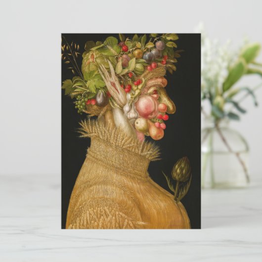 Invitation Giuseppe Arcimboldo - Été (Debout devant)