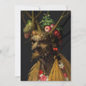 Invitation Giuseppe Arcimboldo - Quatre saisons en une tête (Devant)