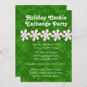 Invitation givré mignon de vacances d'échange de (Devant / Derrière)