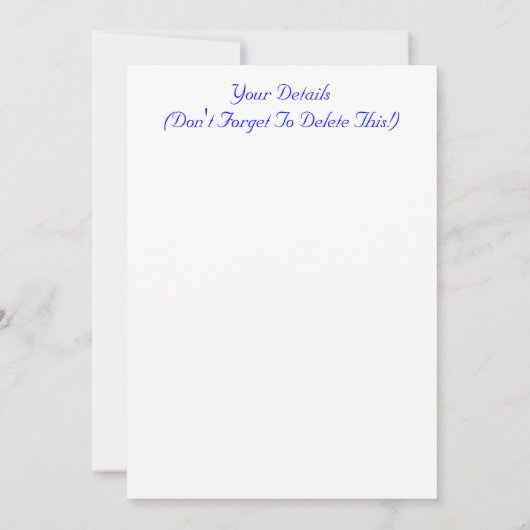 INVITATION GLACE (Dos)