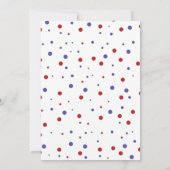 Invitation Glace Pops Deux Cool Rouge Blanc Bleu 2e anniversa (Dos)