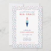 Invitation glacée sucrée (Devant)