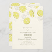 Invitation Glacière d'été (Devant / Derrière)