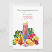 Invitation Glacière d'été (Devant)