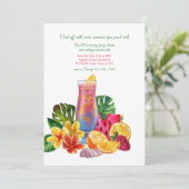 Invitation Glacière d'été (Debout devant)