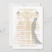 Invitation Glam 4 Women Elegant Evening Dresses Bachelorette (Dos)