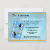 Invitation Glam 50 & Fabuleux Tennis Scene Party (Dos)