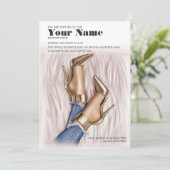 Invitation Glam Chic Fashion Show (Debout devant)