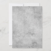 Invitation Glam Faux Holographique Agate Marbre Mariage Geode (Dos)
