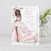 Invitation Glam Girl Fête des mariées (Debout devant)