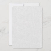 Invitation Glam Gold et Blanc Fête de Bachelor Great Gatsby (Dos)