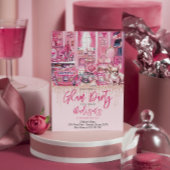 Invitation Glam Makeup Girl Anniversaire