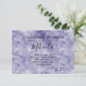 Invitation Glam Purple (Debout devant)