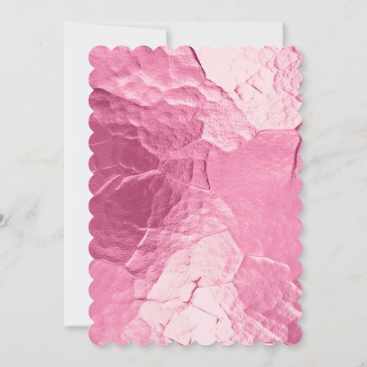 Invitation Glam rose (Dos)