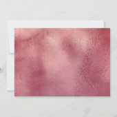 Invitation Glam Rose Gold Oh Baby shower (Dos)