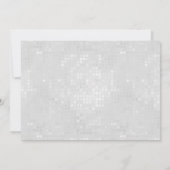 Invitation Glam Silver et Turquoise Gown Quinceañera Invitati (Dos)