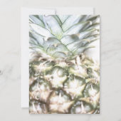 Invitation Glam Tropical Pineapple Sweet 16 Anniversaire (Dos)