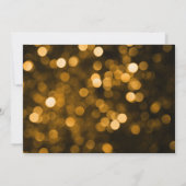 Invitation Glamor Gold Graduation Party avec photo (Dos)