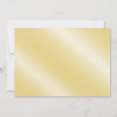 Invitation Glamor Parties scintillant Luxe Bokeh Mariage| cha (Dos)