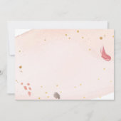 Invitation Glamor Party Glitz Glam Spa de maquillage fille An (Dos)