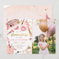 Glamor Party Glitz Glam Spa de maquillage fille An