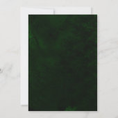 Invitation Glamour Green Winter Holiday (Dos)