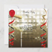 Invitation Glamour Lady Fabuleux 50 Cinquante Anniversaire (Dos)