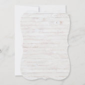 Invitation Glamping Under the Stars Tepee Navy & Gold Camping (Dos)