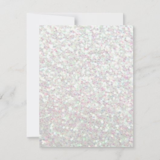 Invitation - Glit Fab future Mme Iridescente (Dos)