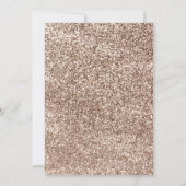 Invitation Glitter Chic Aquarelle Ice Cream Salle de Mariage (Dos)