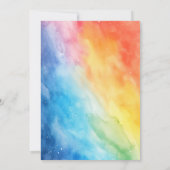 Invitation Glitter Colorful Jump Birthday (Dos)