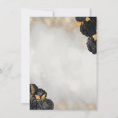 Invitation Glitter Dress,Butterfly Black Roses Quinceañera (Dos)
