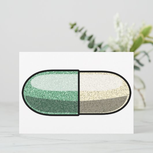 Invitation Glitter Fluoxetine (Debout devant)