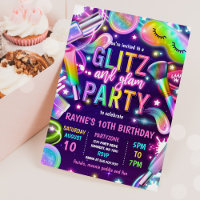 Glitz Et Glam Glow Neon Spa Maquillage Anniversair