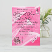 Invitation Glitz Et Glam Stwood Party (Debout devant)