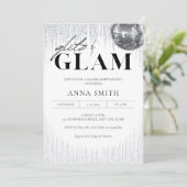 Invitation Glitz & Glam Bachelorette Party (Debout devant)