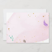 Invitation Glitz Glam Glamor Party Spa de maquillage fille An (Dos)