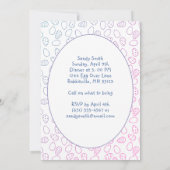 Invitation Gnome à Night & Eggs Dîner de Pâques (Dos)