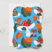 Invitation gnome de champignon (Devant)