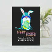 Invitation Gnome & Egg Joyeux Brunch de Pâques (Debout devant)