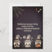 Invitation Gnome Halloween (Dos)