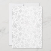 Invitation Gnome Soirée de Noël mignonne (Dos)