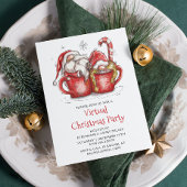 Invitation Gnome Virtual Christmas Party Quarantine Online