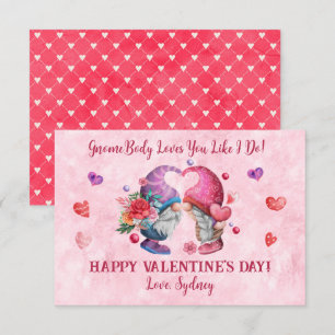 Invitation Gnomebody Vous Aime Comme Je Fais Valentines Day