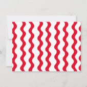 Invitation Gnomes amusants Fête de Noël (Dos)