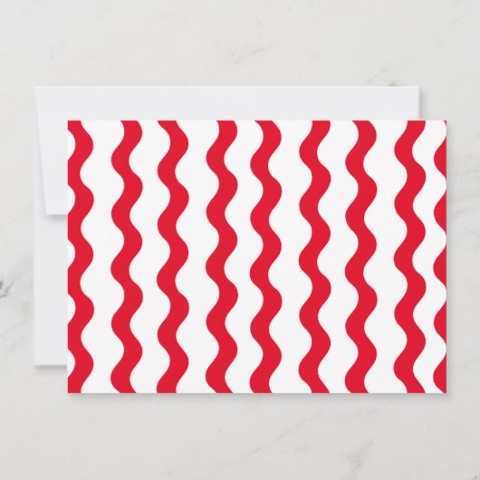 Invitation Gnomes amusants Fête de Noël (Dos)